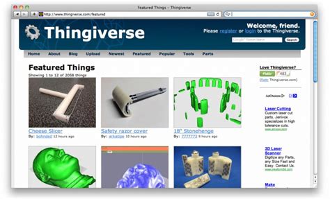 thingiverrse|thingiverse website.